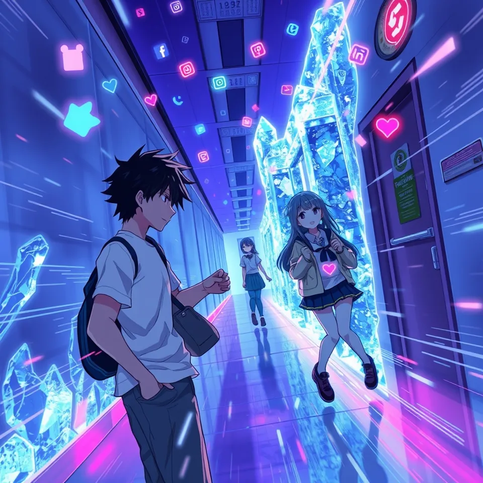 第2話「氷の城と暴走する牙」の挿絵(AIによる生成)