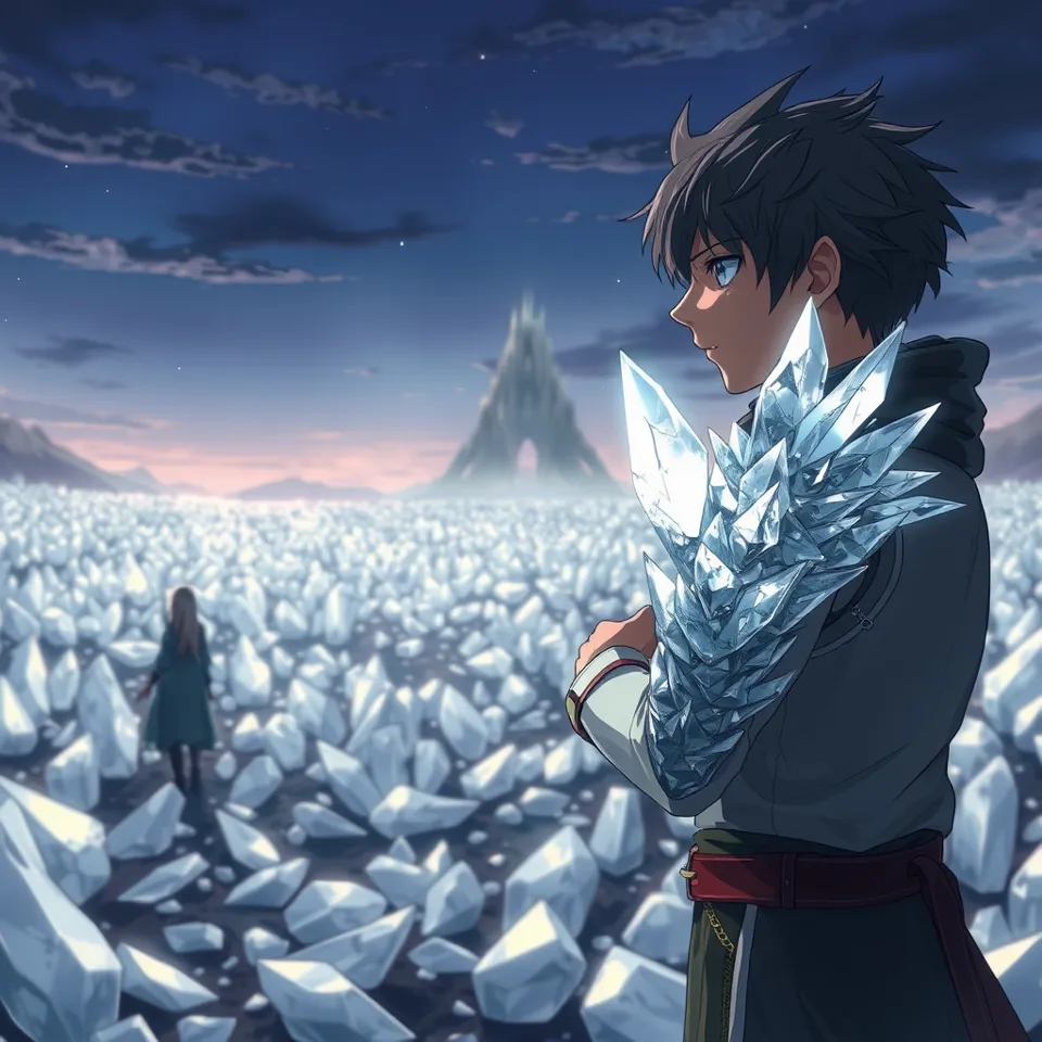 第4話「鏡の騎士と銀の代償」の挿絵(AIによる生成)