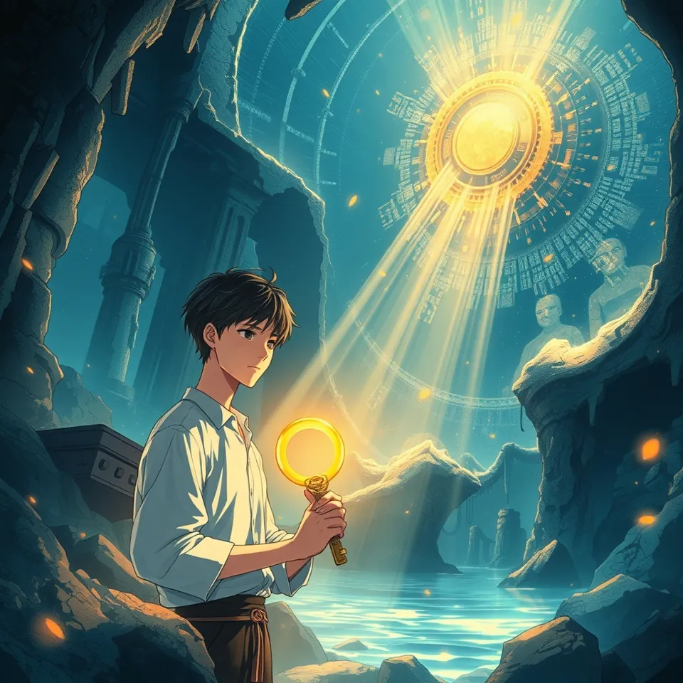 第4話「記憶の奔流とAIの起源」の挿絵(AIによる生成)