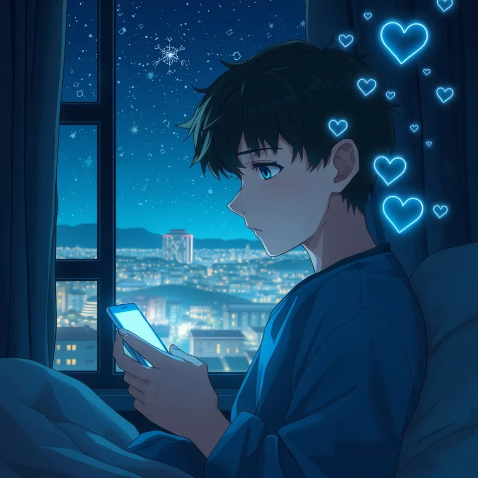 第1話「鼓動の同期と名もなきノイズ」の挿絵(AIによる生成)