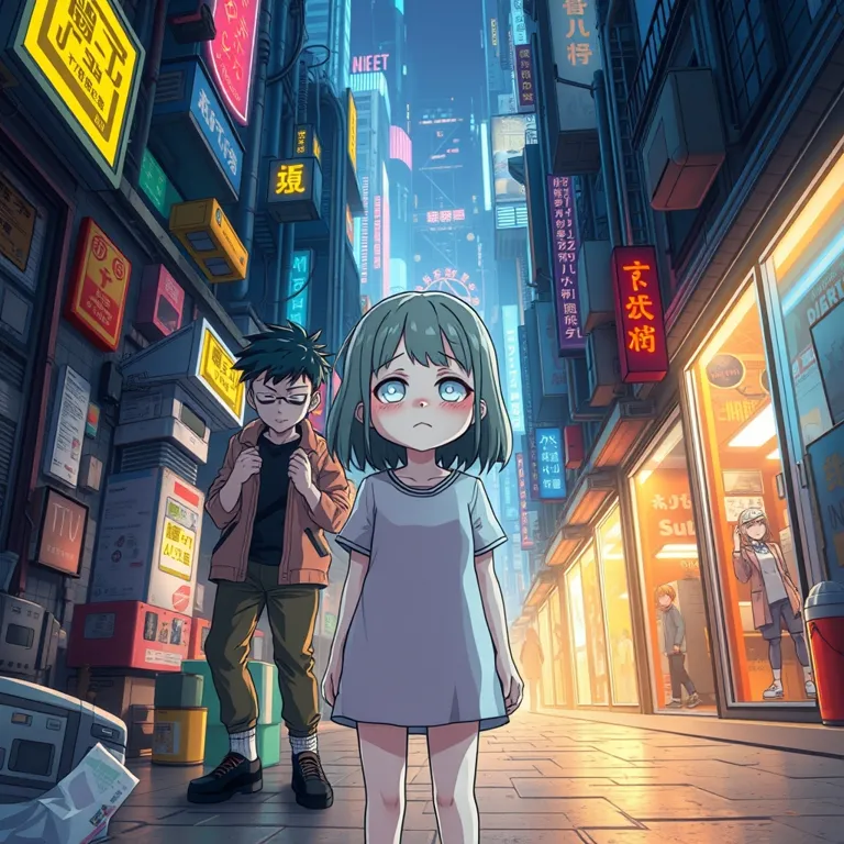 『迷子のAIと双子の詐欺師、あるいは世界を救う（はずの）勘違い大作戦』の表紙(AIによる生成)