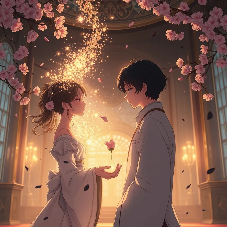 第8話「死のワルツと春の覚醒」の挿絵(AIによる生成)