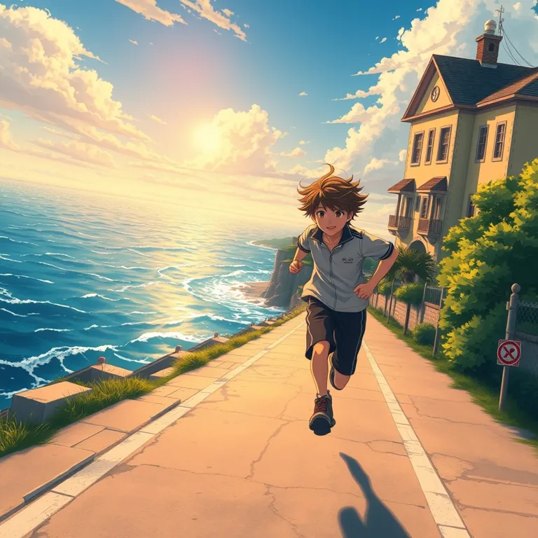 『秒針の地下室、僕らのラストレップ』の表紙(AIによる生成)