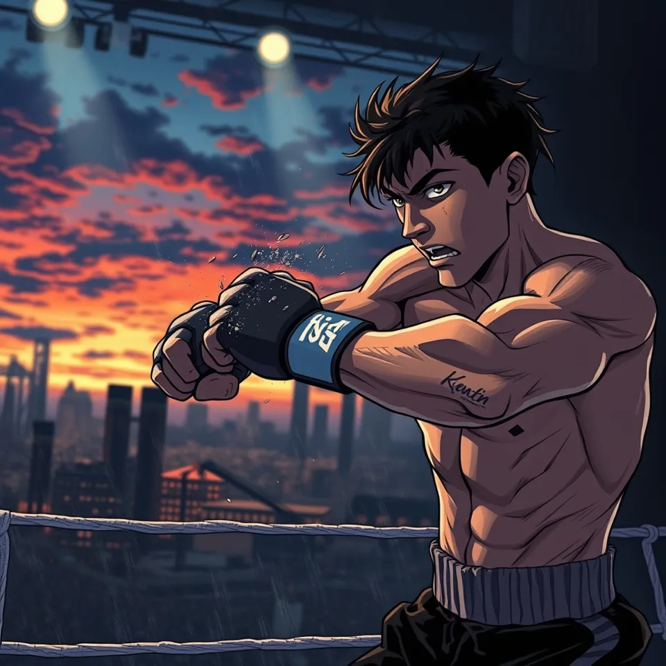 第4話「再起への宣戦布告」の挿絵(AIによる生成)