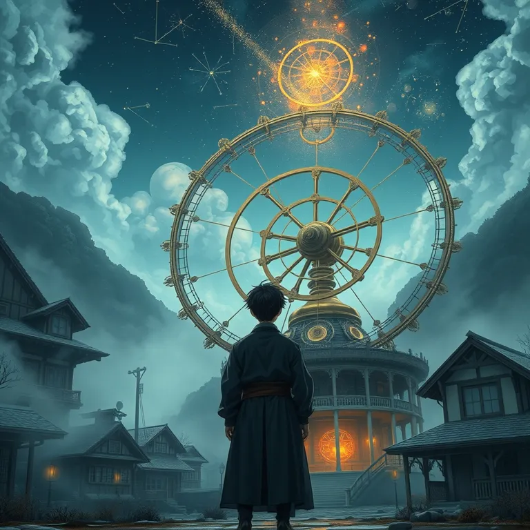 『星屑の柩と鉄の供物』の表紙(AIによる生成)